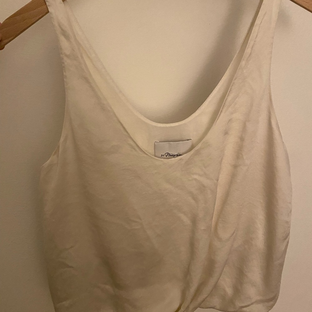 100% Silk Phillip Lim Ivory Tank